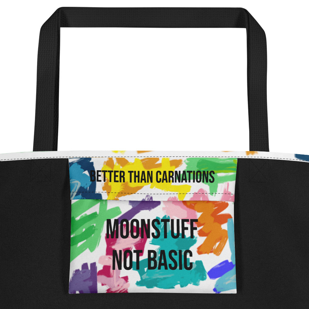 MoonStuff All-Over Print Large Tote Bag