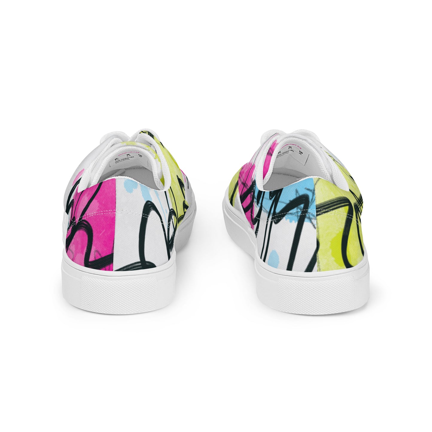 Spring Men’s lace-up canvas shoes