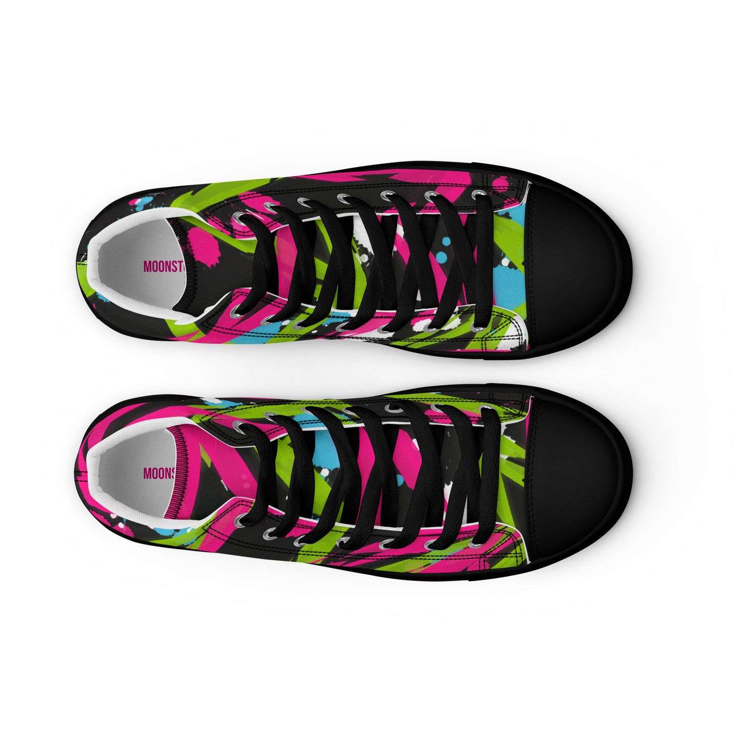 Women’s high top canvas shoes