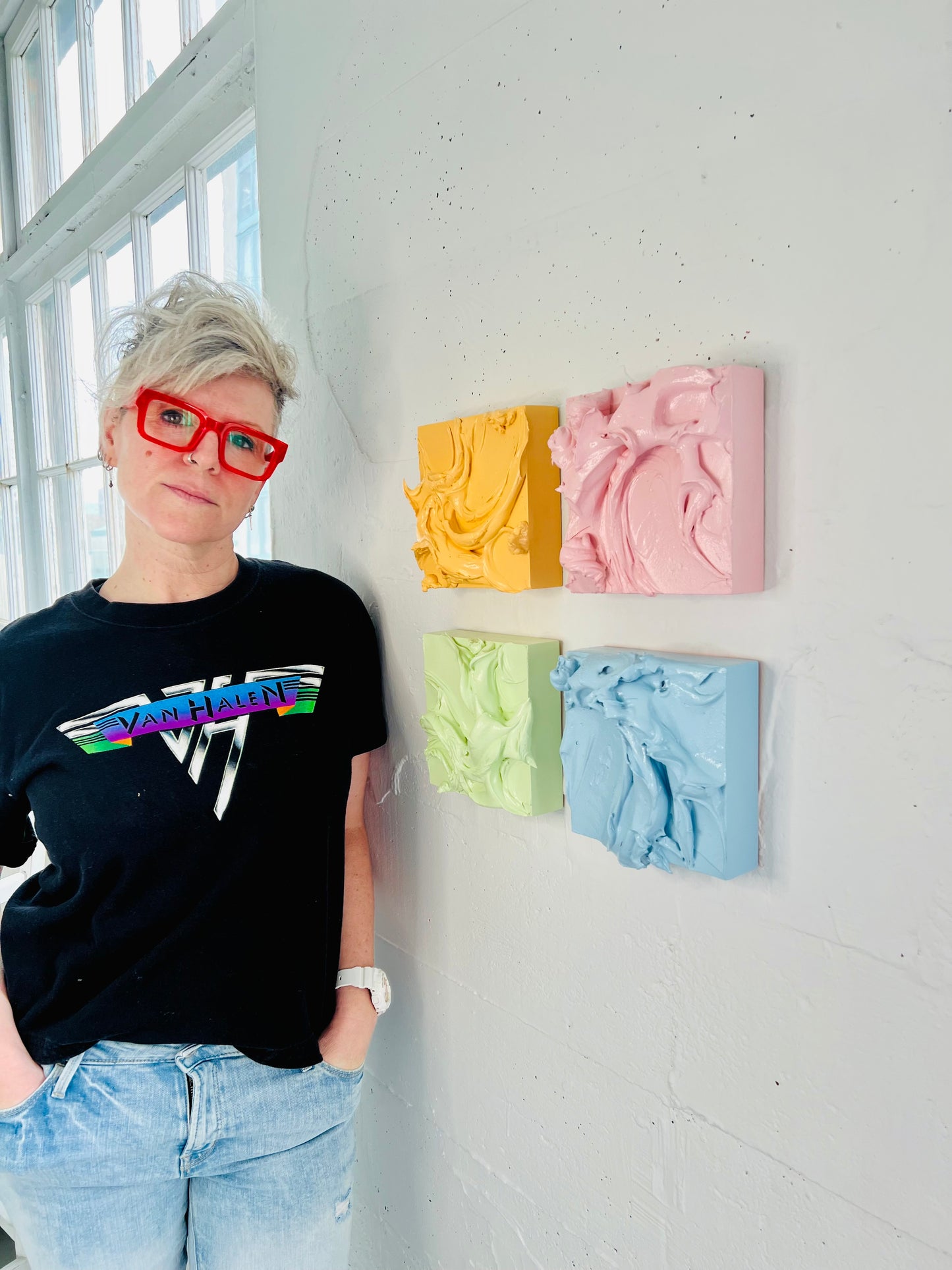 Orange Ice FrostedTips