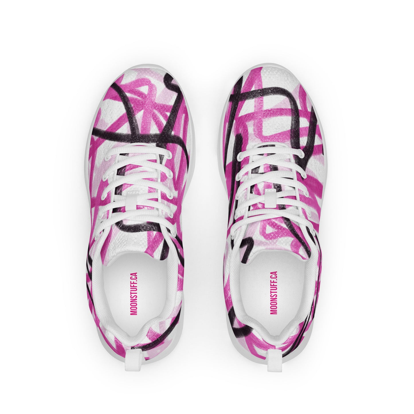 Pink/Black Men’s athletic shoes