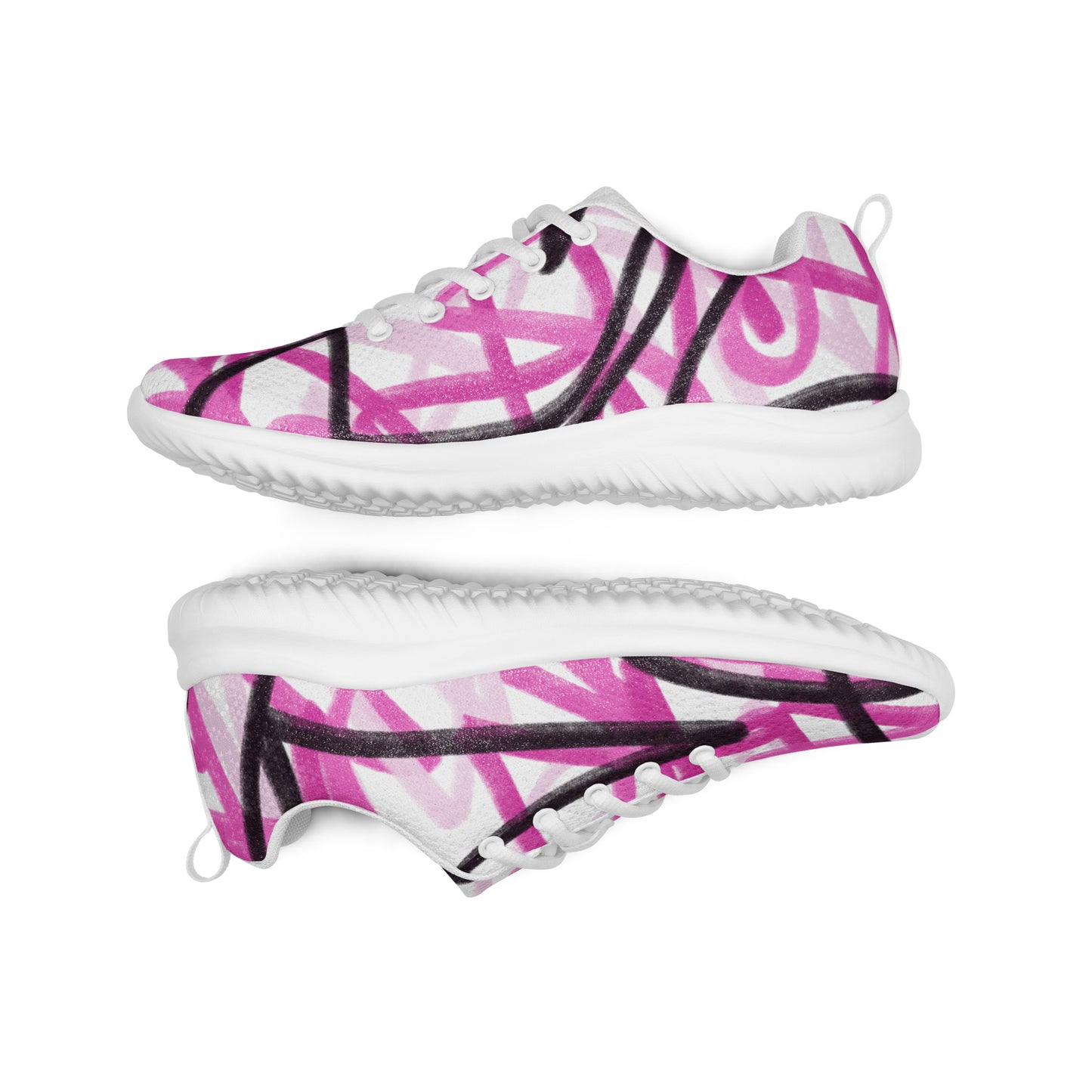 Pink/Black Men’s athletic shoes