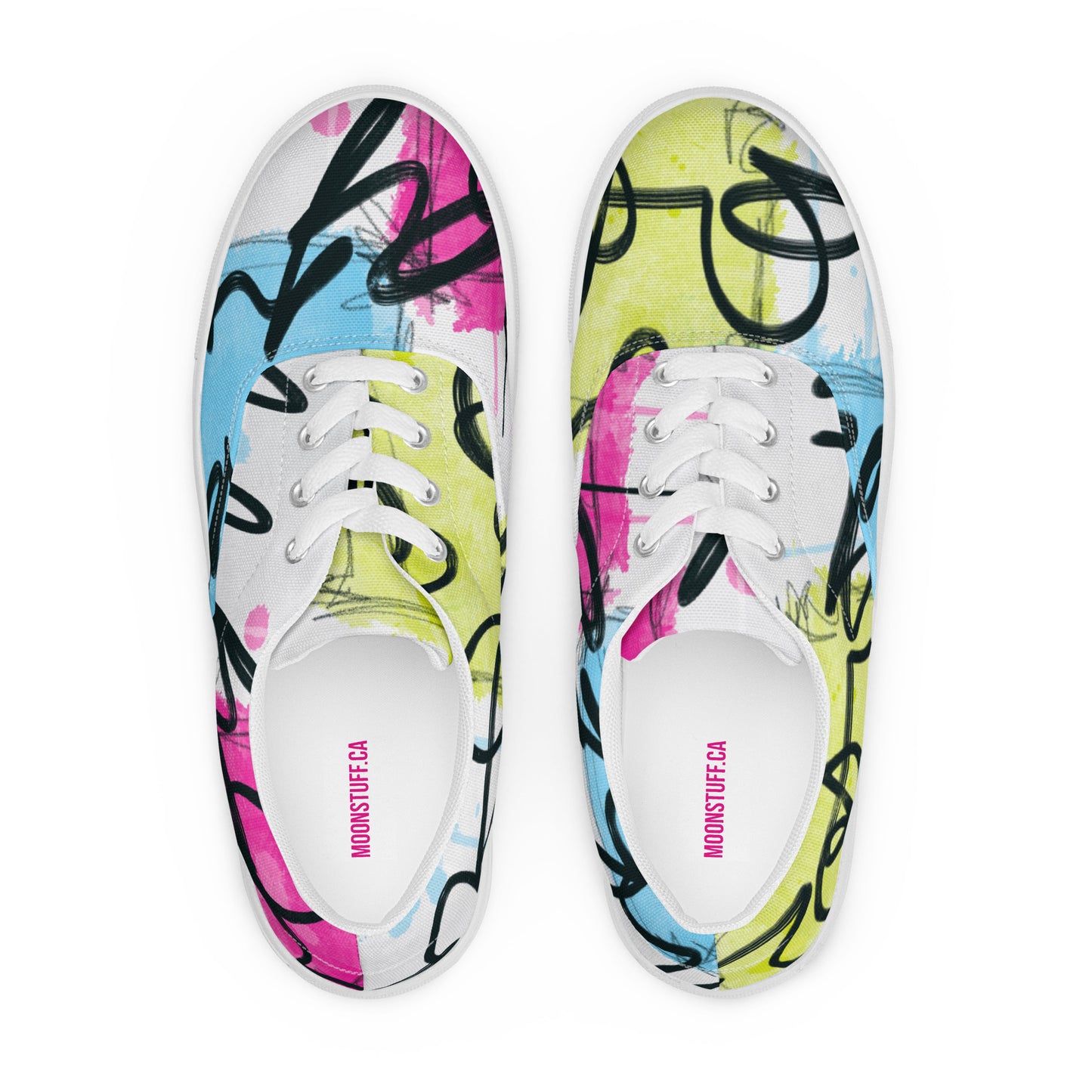 Spring Men’s lace-up canvas shoes