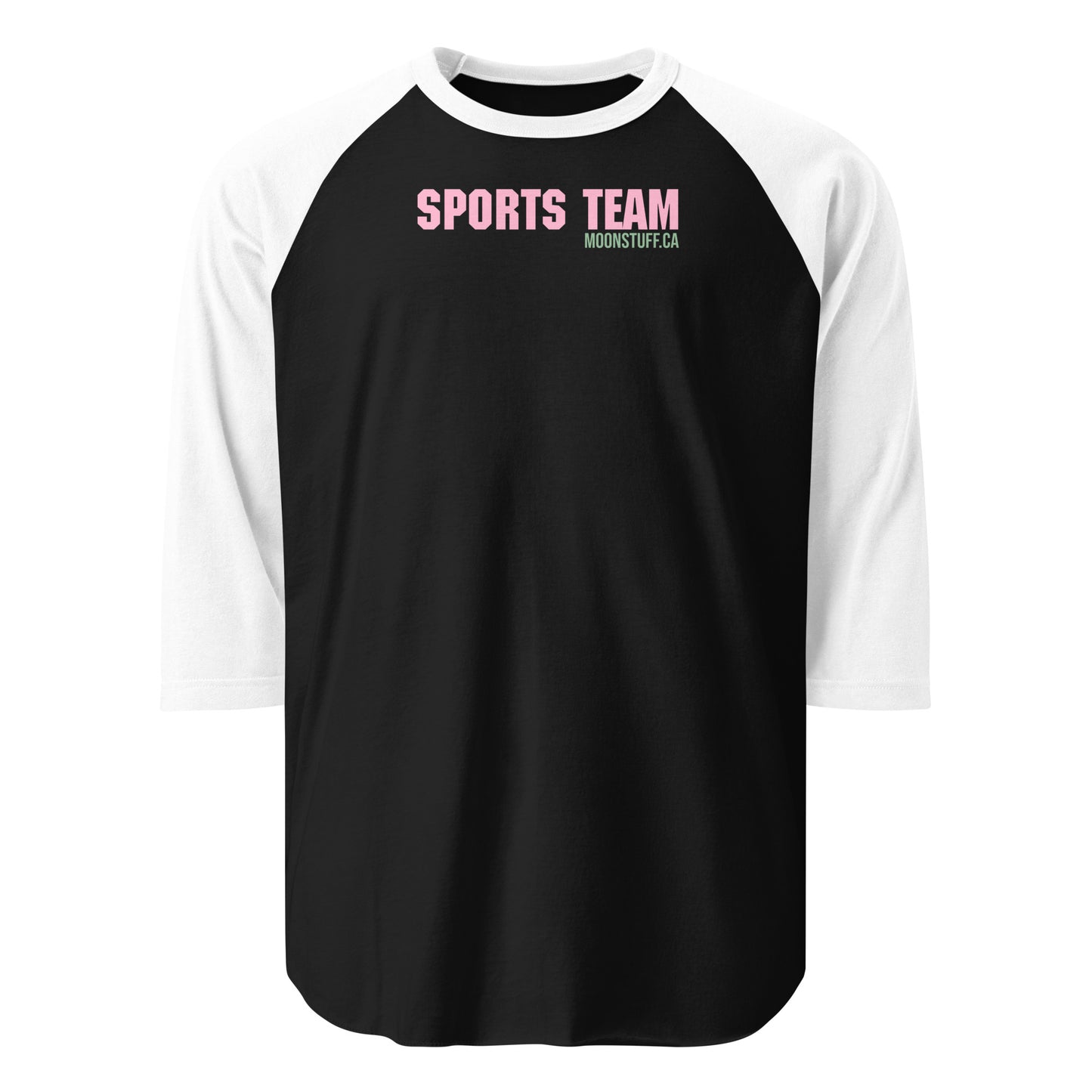 Sports Team 3/4 sleeve raglan shirt