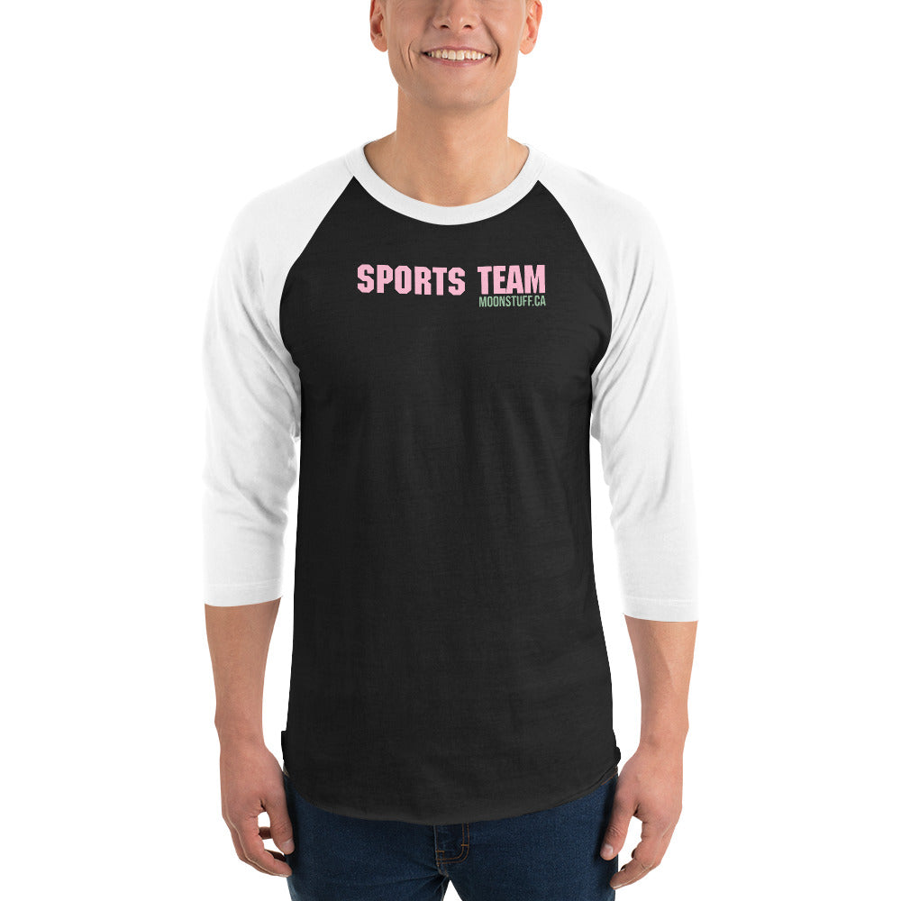 Sports Team 3/4 sleeve raglan shirt