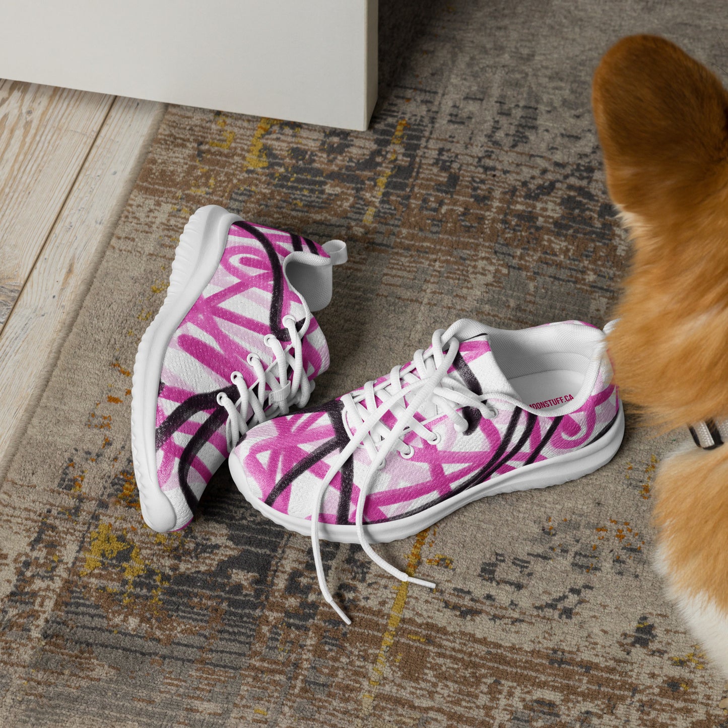 Pink/Black Women’s athletic shoes