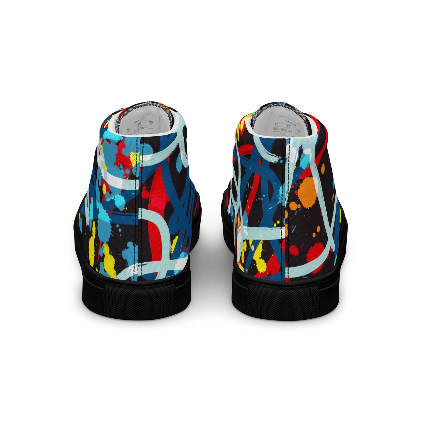 Women’s high top canvas shoes