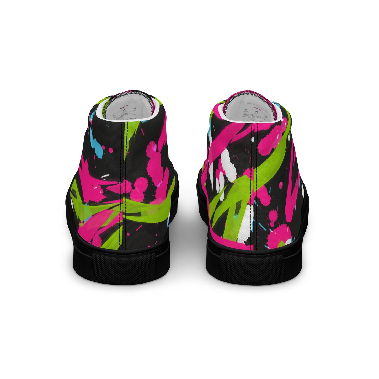 Women’s high top canvas shoes