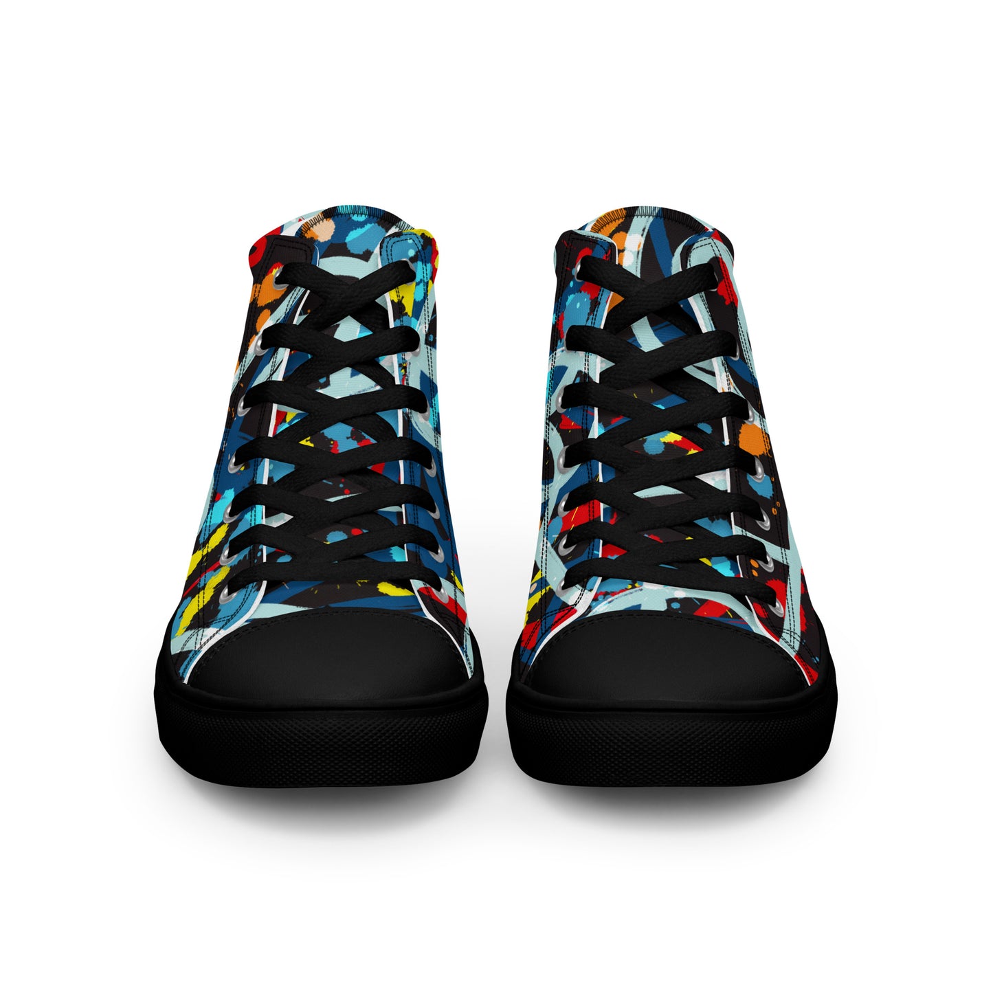Women’s high top canvas shoes