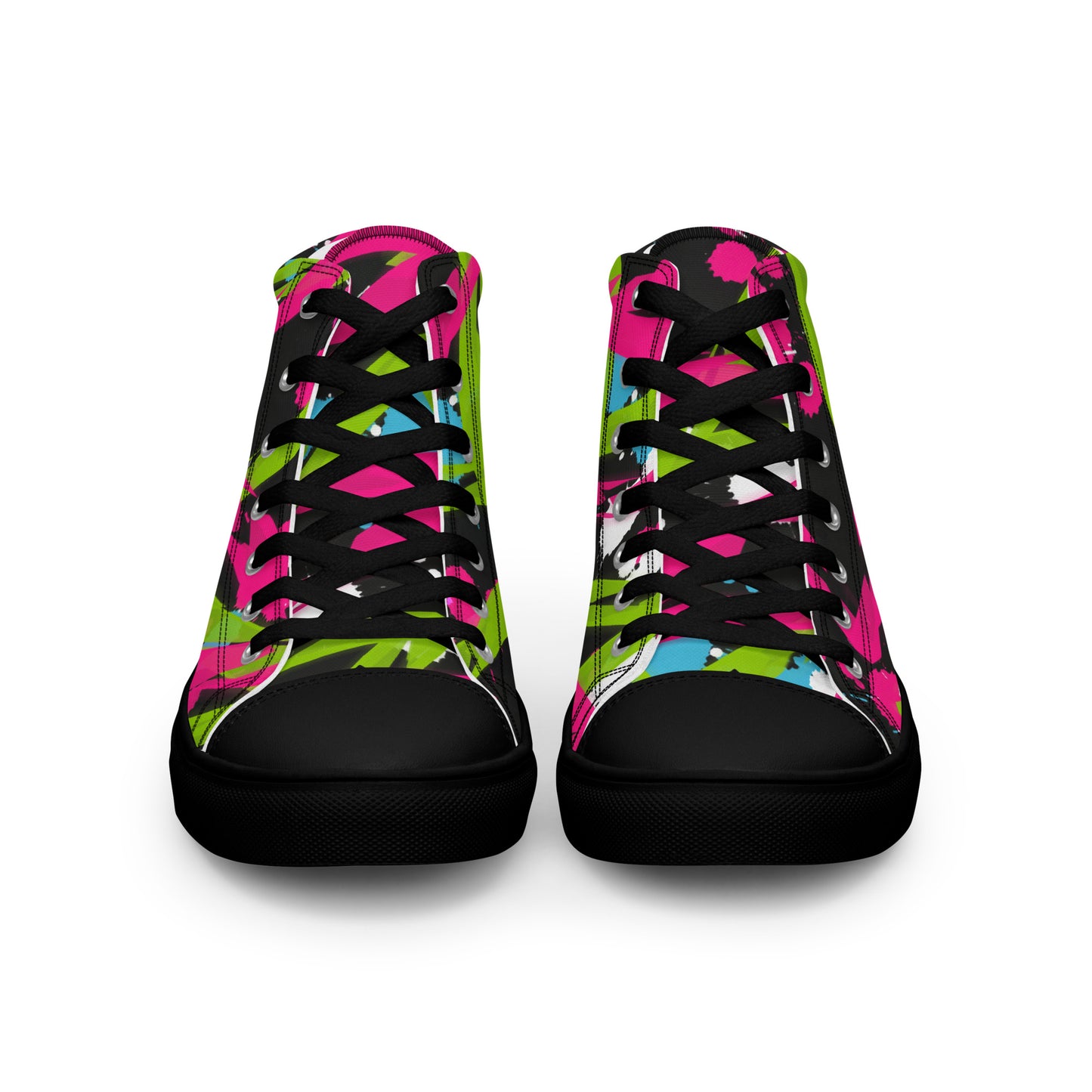 Women’s high top canvas shoes