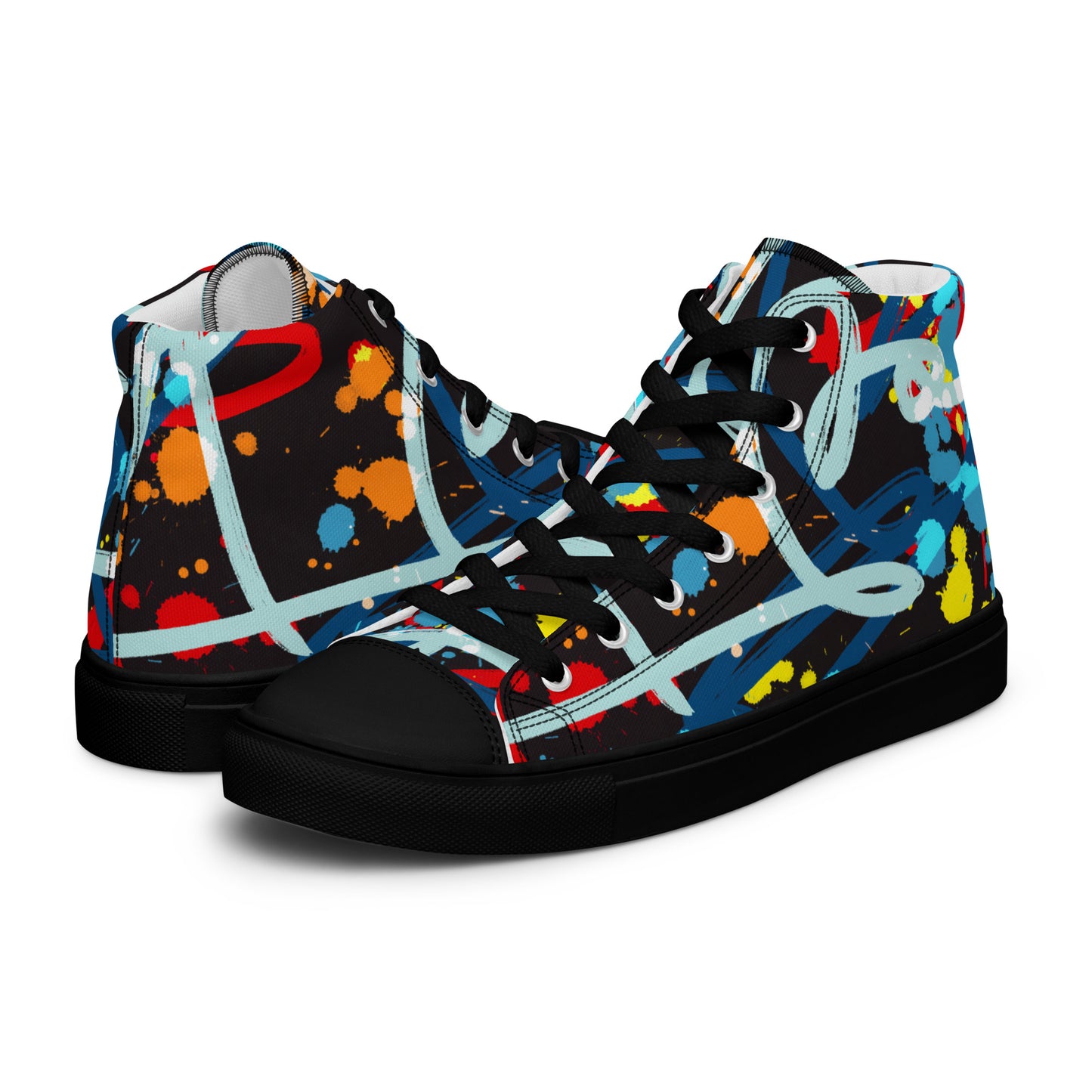 Women’s high top canvas shoes