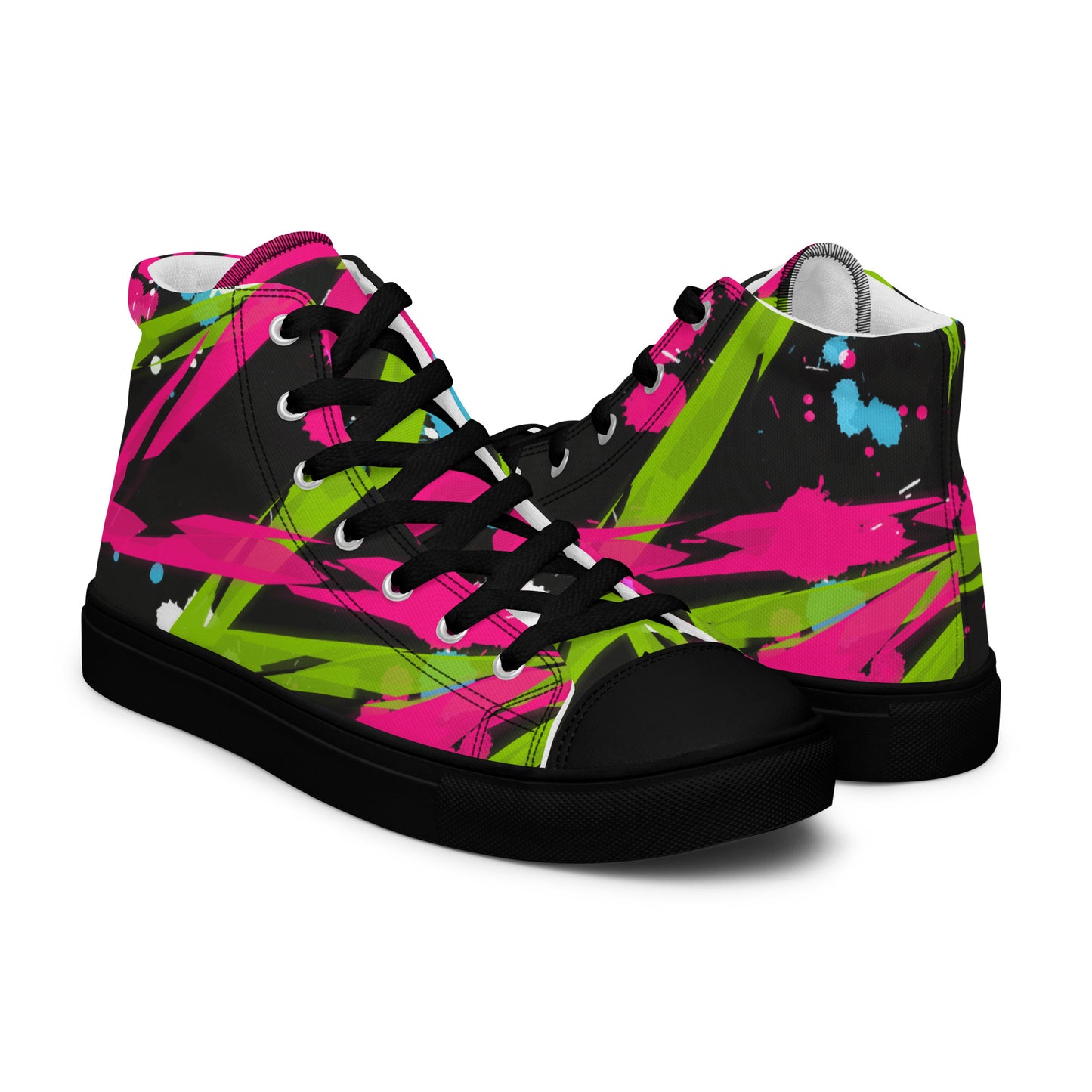 Women’s high top canvas shoes