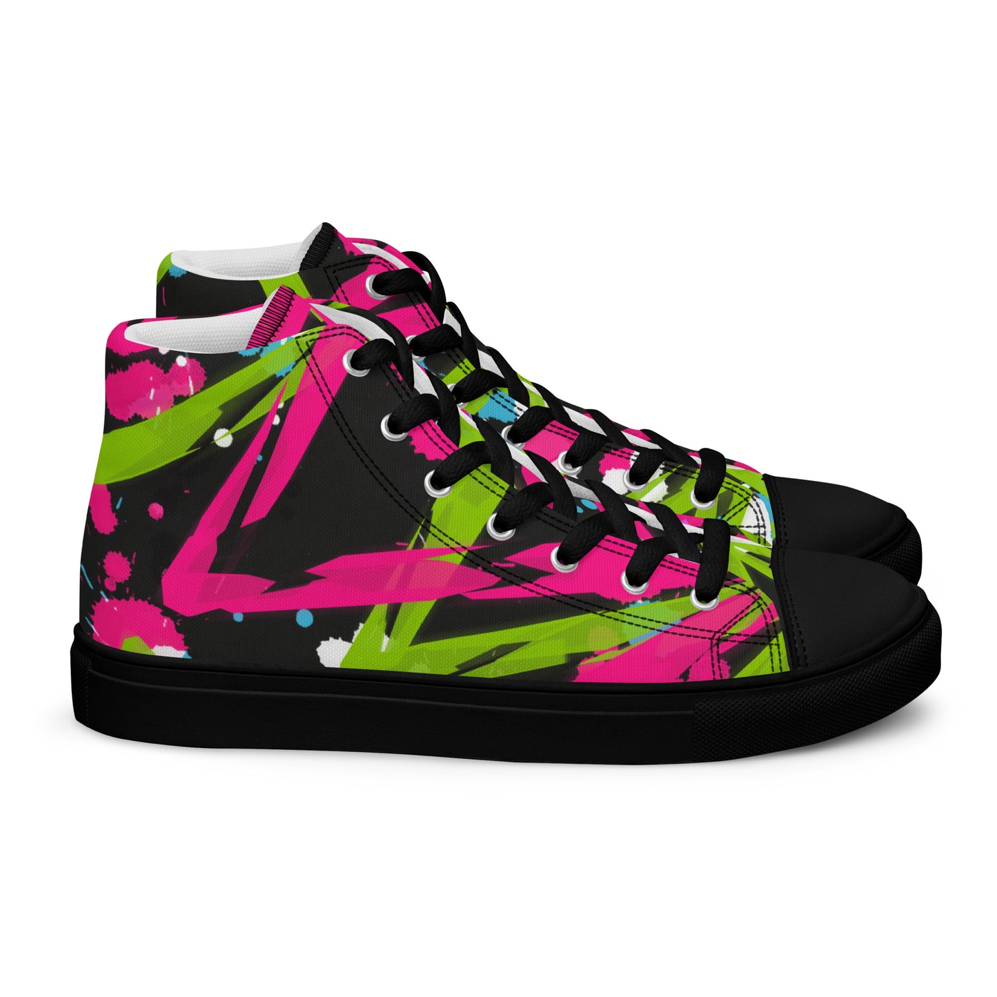 Women’s high top canvas shoes