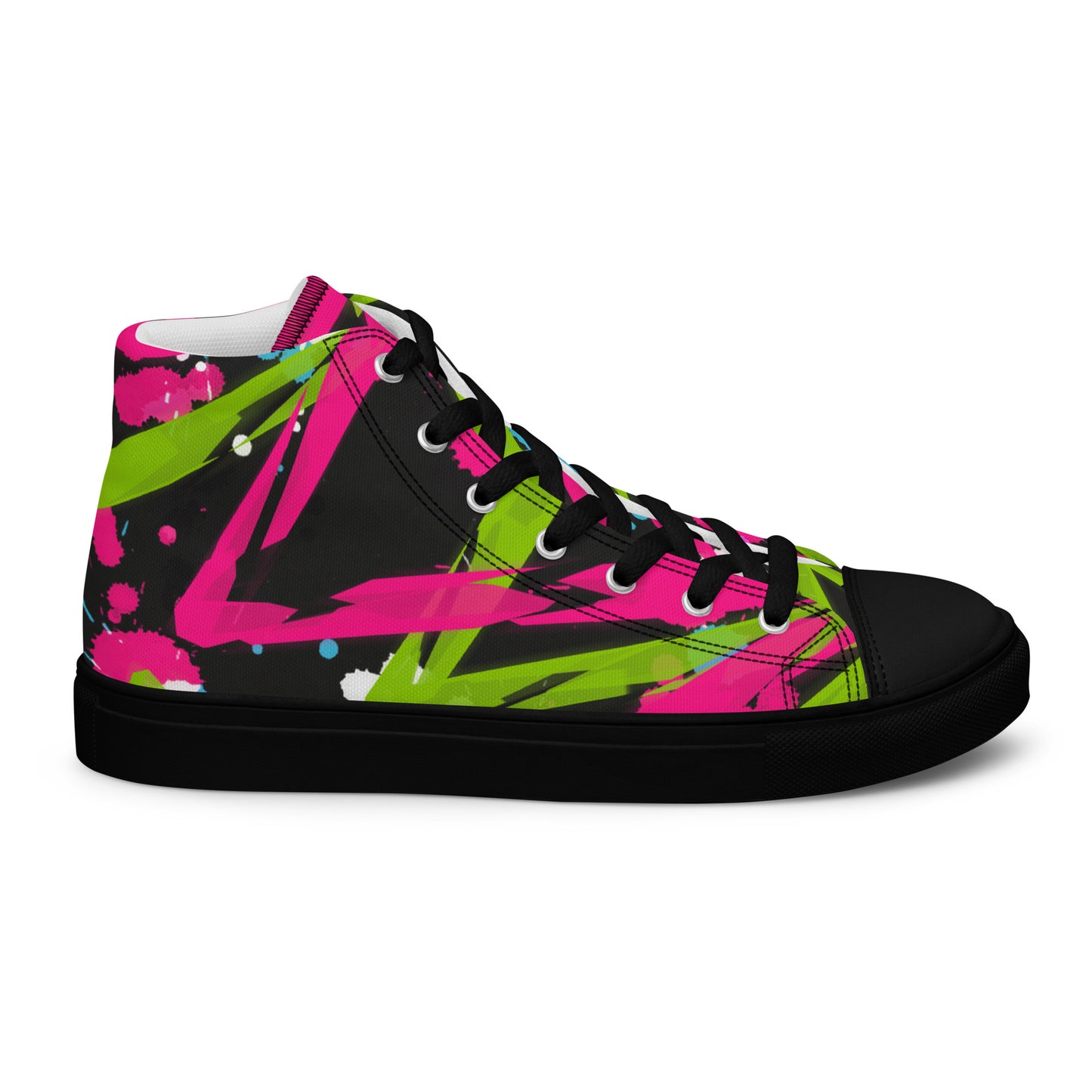 Women’s high top canvas shoes