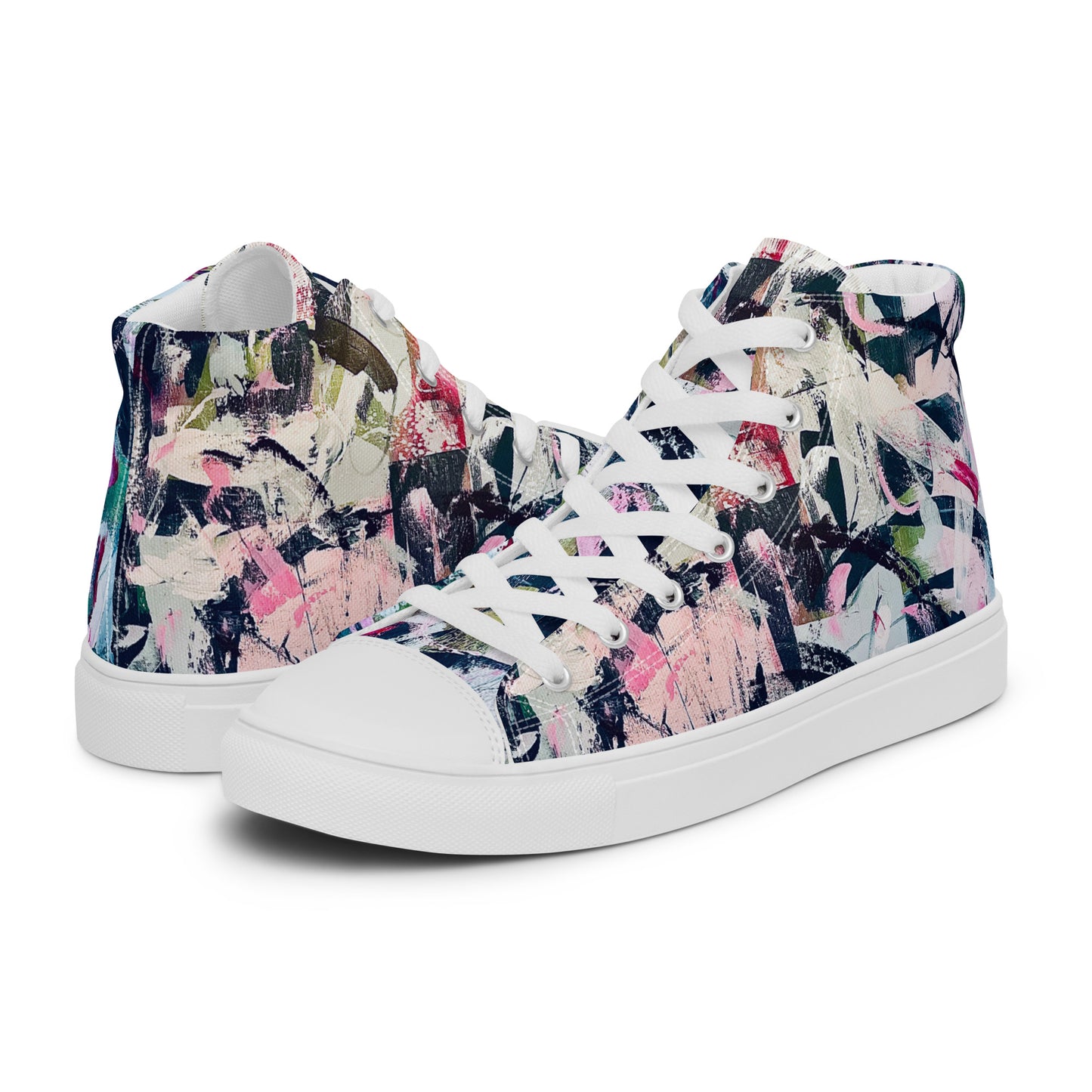 Leah’s Women’s high top canvas shoes