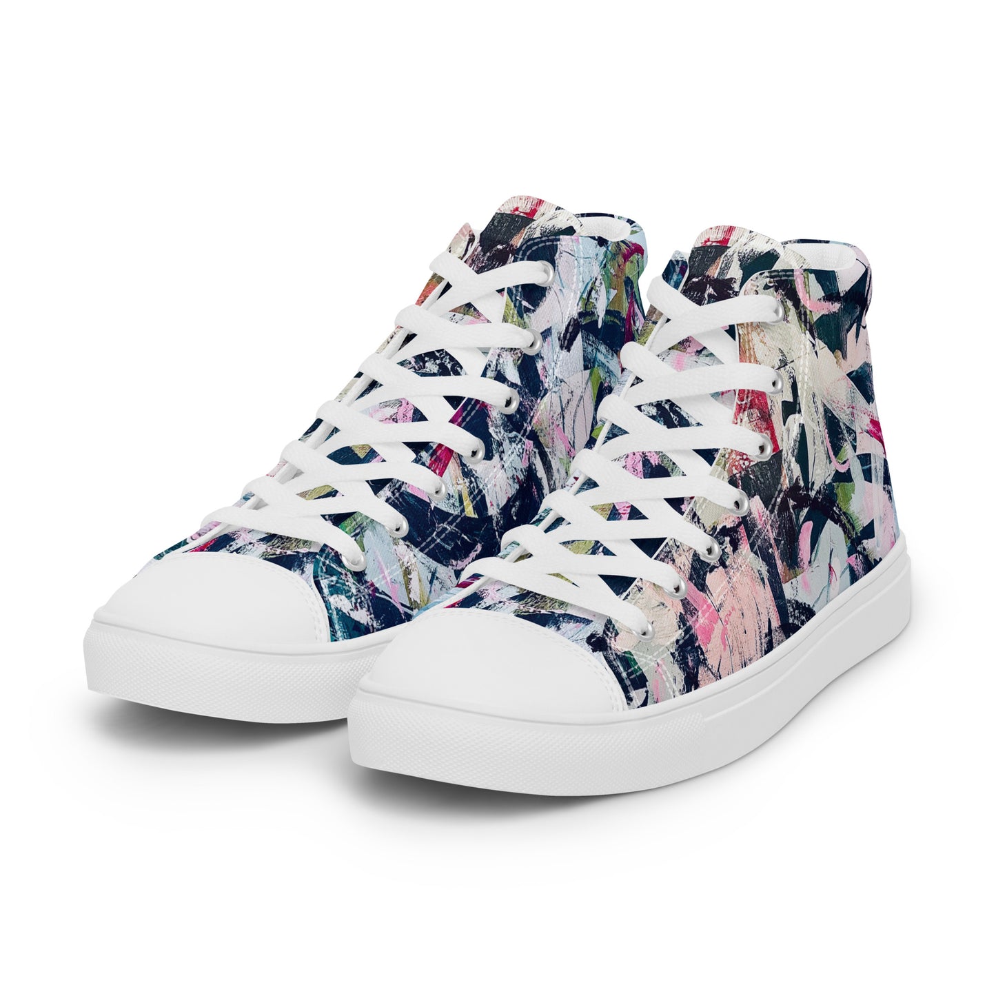 Leah’s Women’s high top canvas shoes